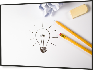 light bulb drawing